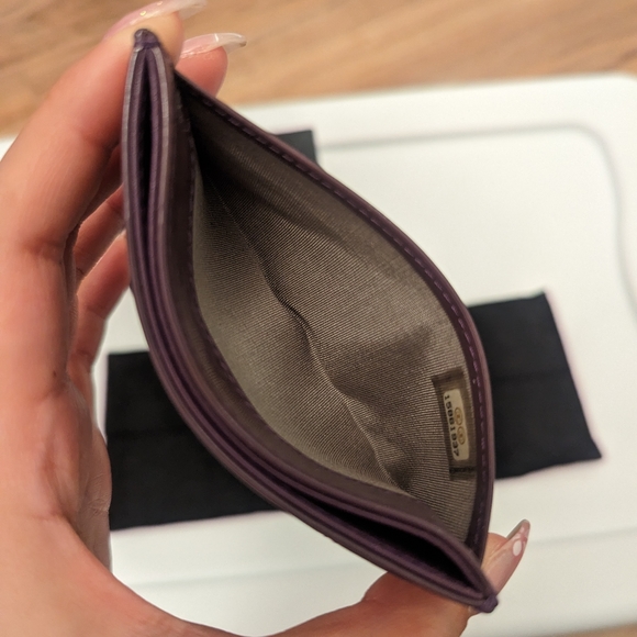 Chanel Patent Purple Cardholder - Picture 12 of 15